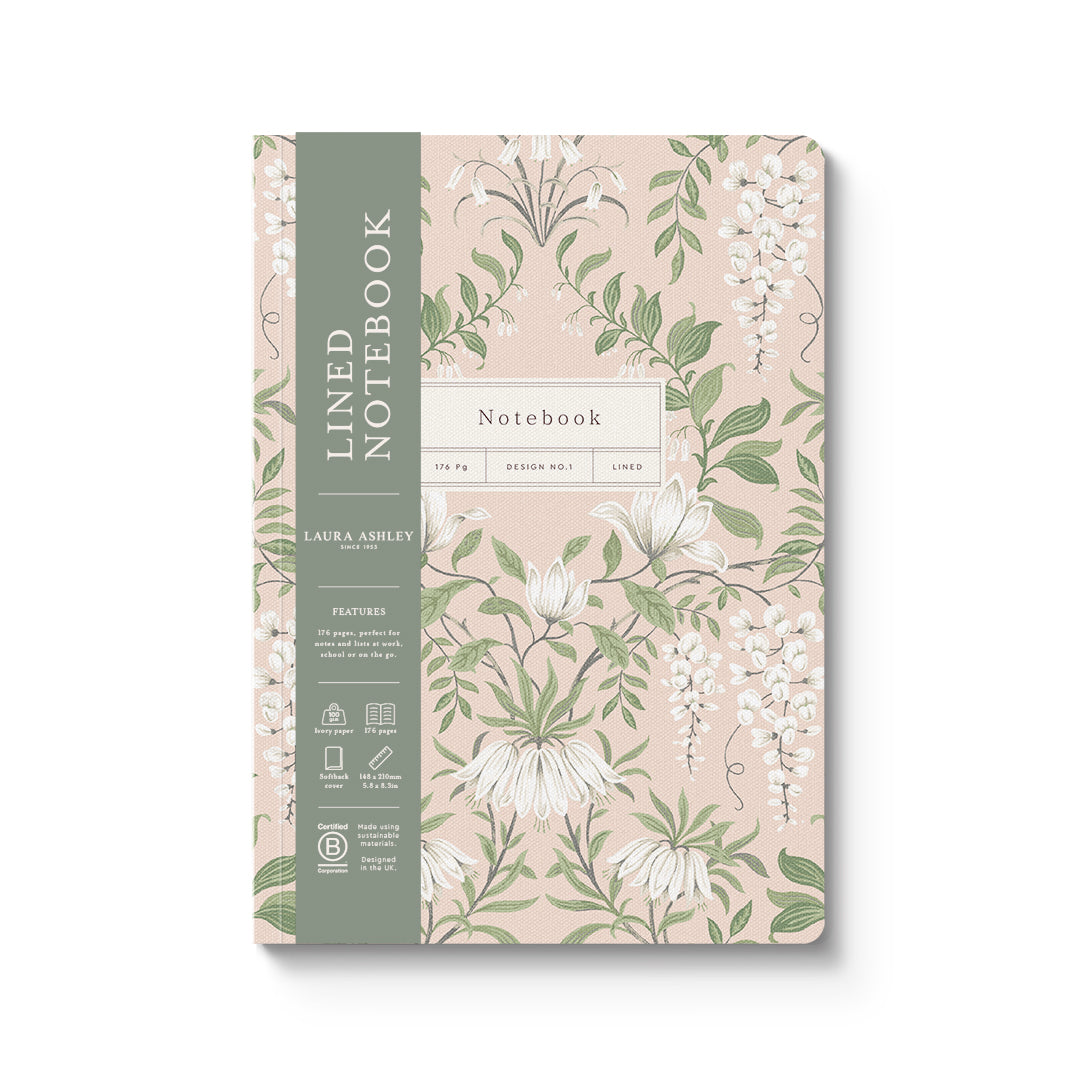 Carnet A5 souple Parterre | Laura Ashley x Ohh Deer