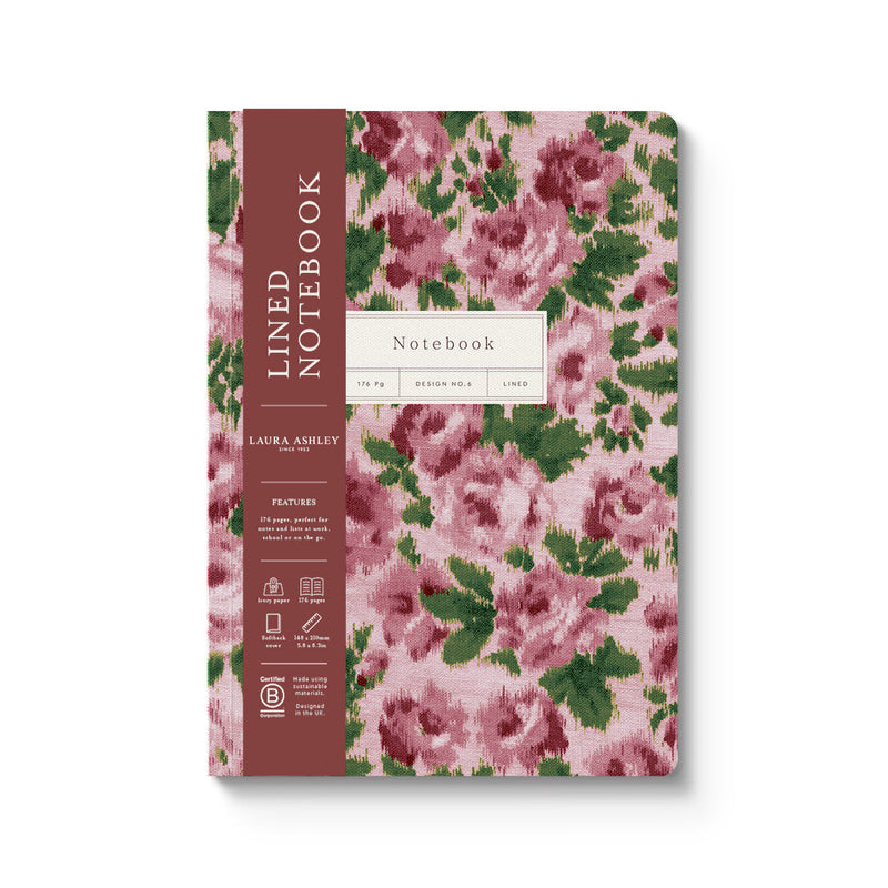 Carnet A5 souple Roses | Laura Ashley x Ohh Deer
