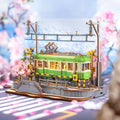 Détail du tram miniature Rolife Sakura Journey TGS02