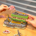 Kit puzzle 3D en bois Rolife Sakura Journey TGS02