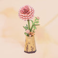 Détail du kit DIY Rowood Pink Dahlia TW131