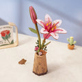 Détail du kit DIY Rowood Pink Lily TW071