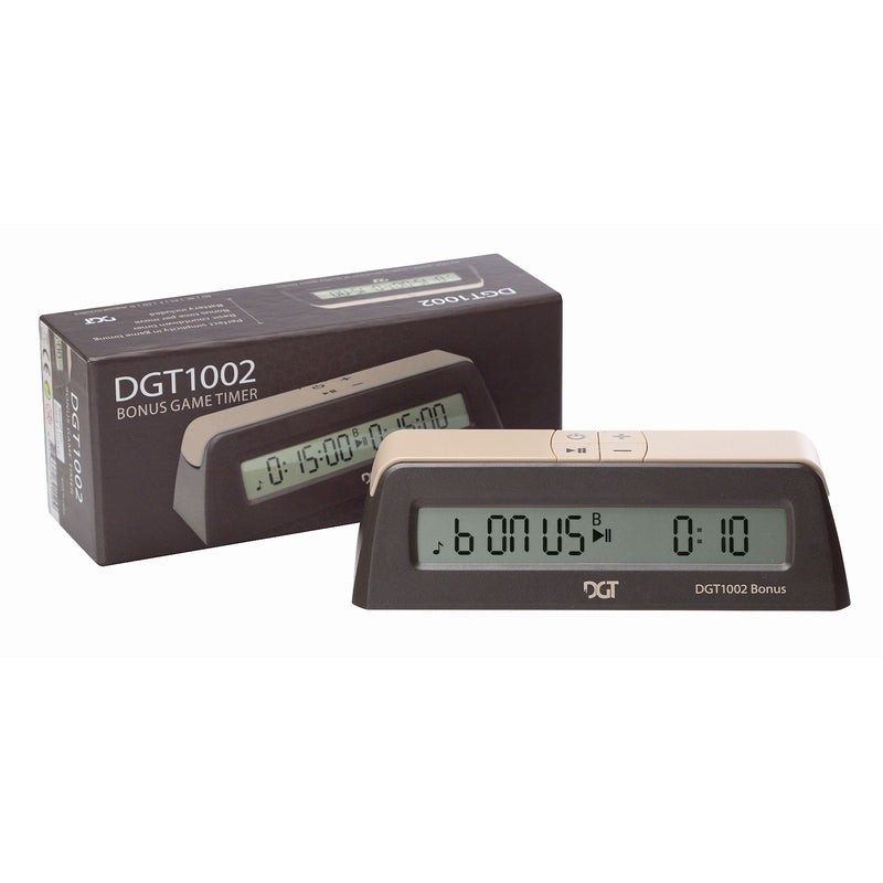 Pendule d'échecs DGT 1002 avec bonus