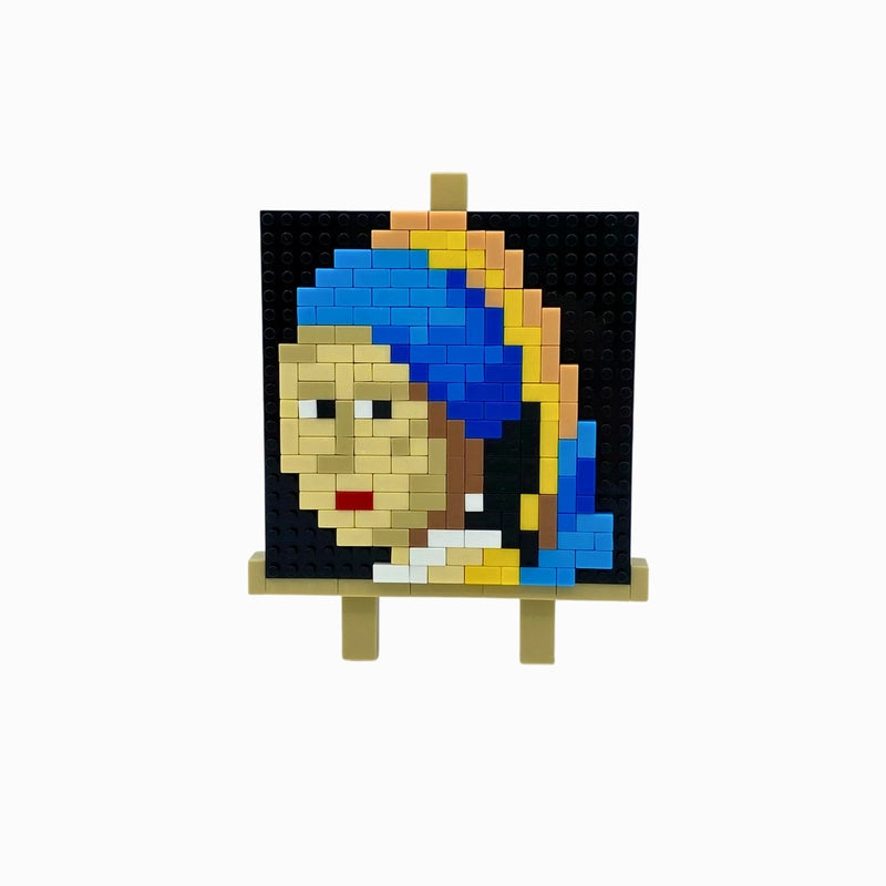 Mini-briques La Jeune Fille à la perle, 201 pièces